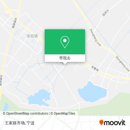 王家路市场地图