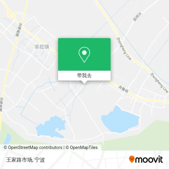 王家路市场地图