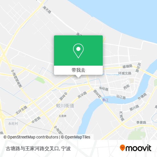 古塘路与王家河路交叉口地图