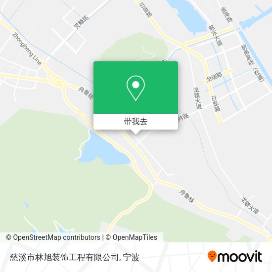 慈溪市林旭装饰工程有限公司地图