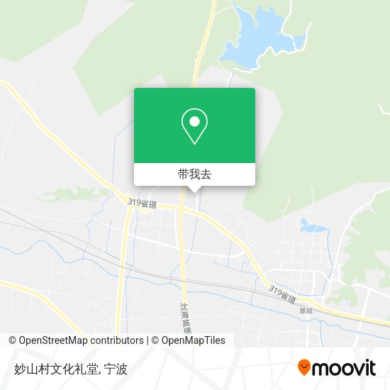 妙山村文化礼堂地图