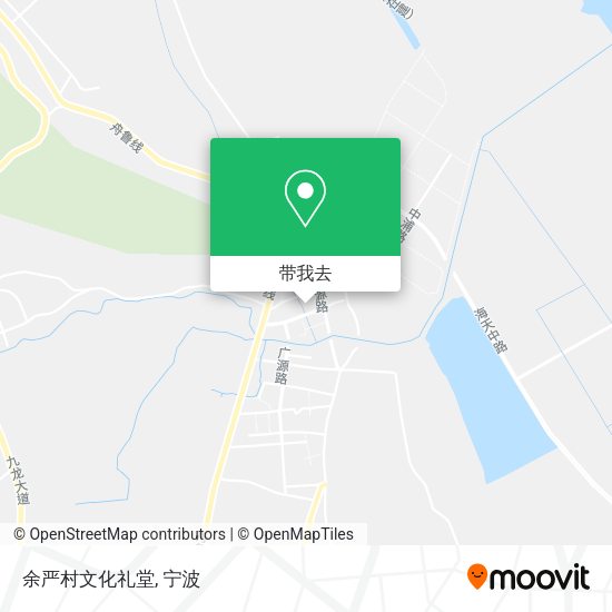 余严村文化礼堂地图
