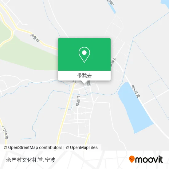 余严村文化礼堂地图