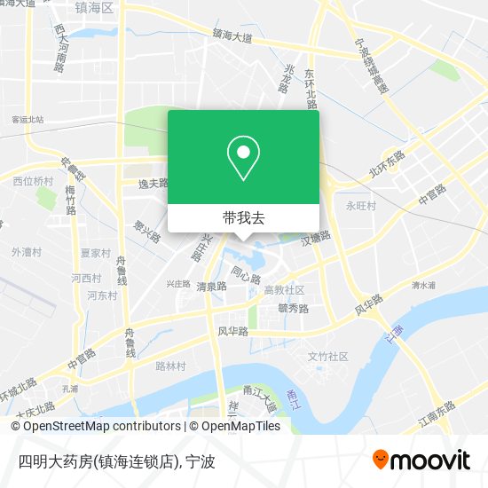 四明大药房(镇海连锁店)地图