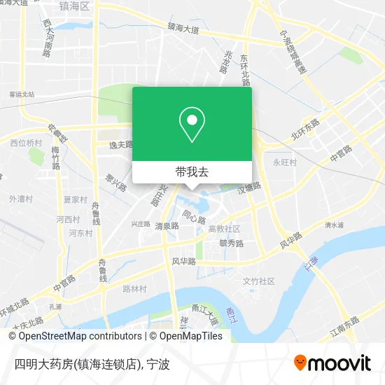 四明大药房(镇海连锁店)地图
