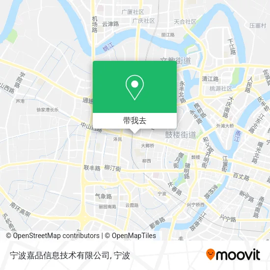宁波嘉品信息技术有限公司地图