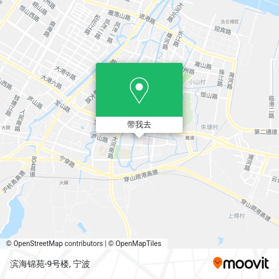 滨海锦苑-9号楼地图