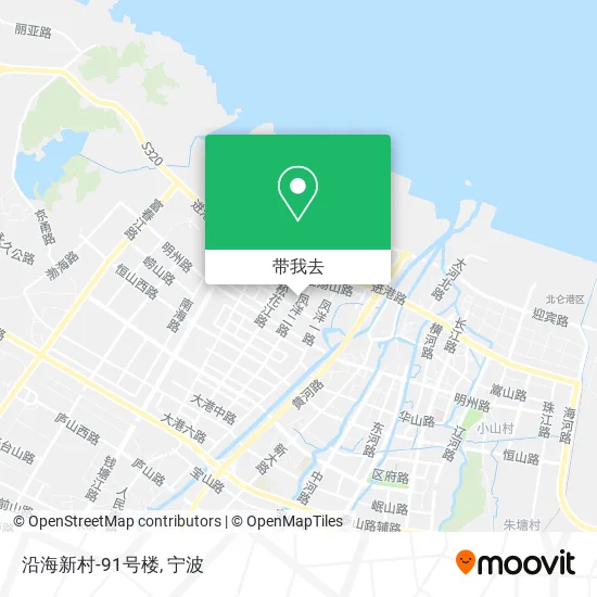 沿海新村-91号楼地图