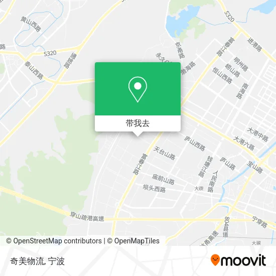 奇美物流地图