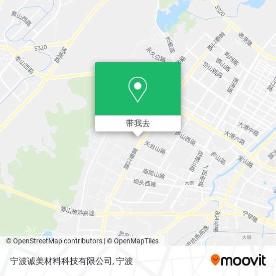 宁波诚美材料科技有限公司地图