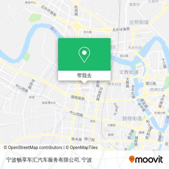 宁波畅享车汇汽车服务有限公司地图