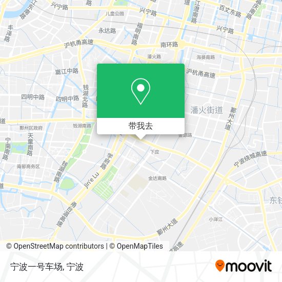 宁波一号车场地图