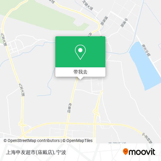 上海申友超市(庙戴店)地图