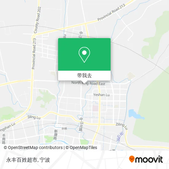 永丰百姓超市地图