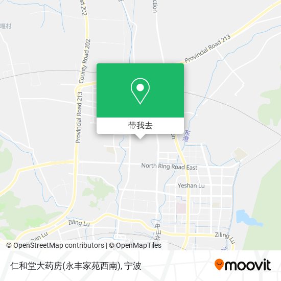 仁和堂大药房(永丰家苑西南)地图