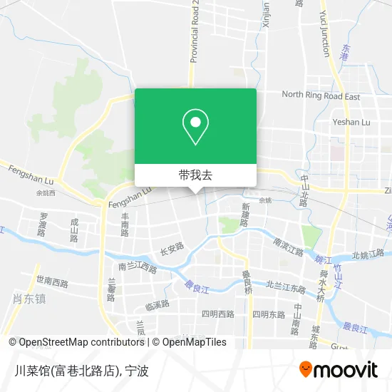 川菜馆(富巷北路店)地图