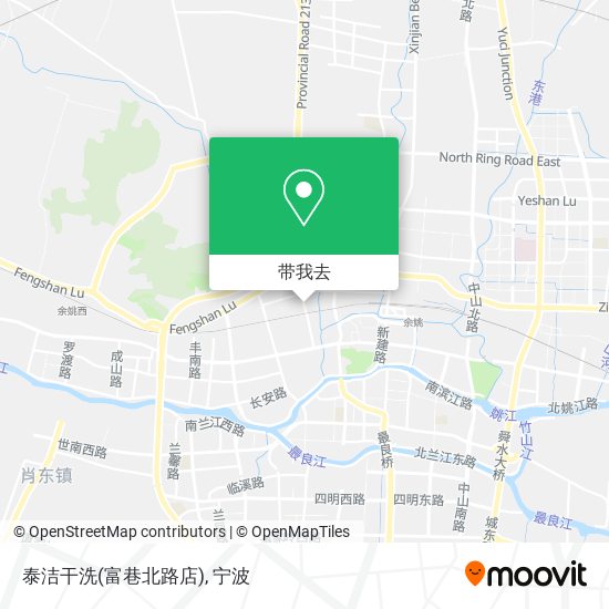 泰洁干洗(富巷北路店)地图