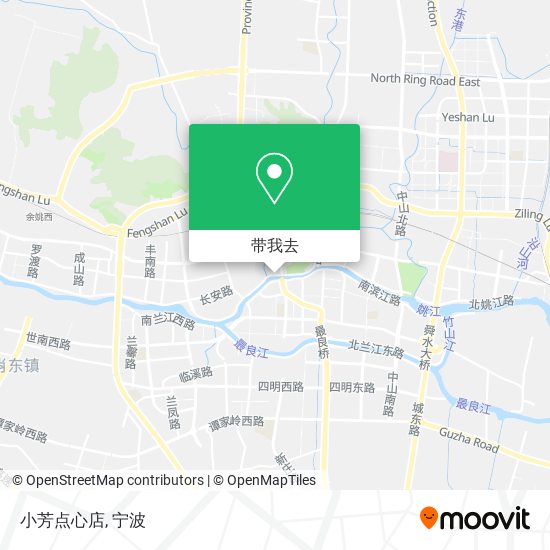 小芳点心店地图