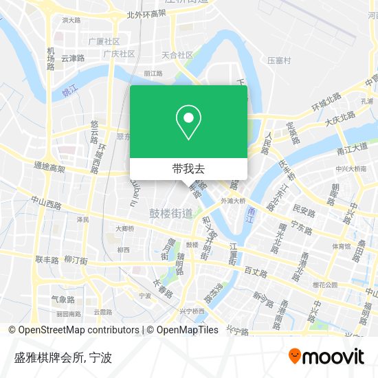 盛雅棋牌会所地图