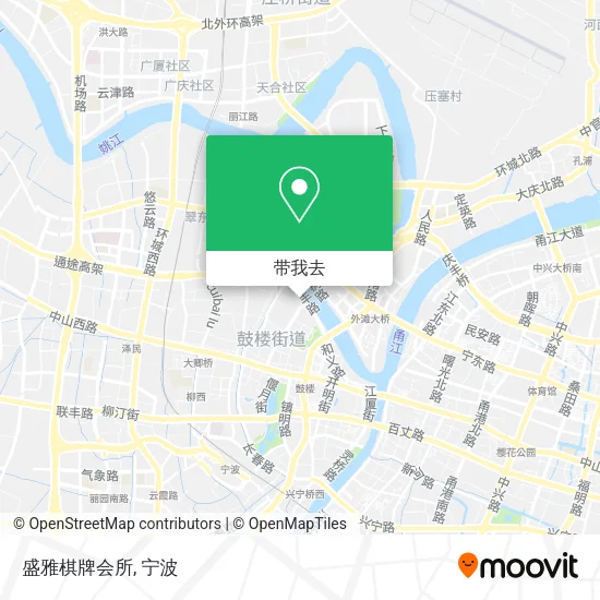 盛雅棋牌会所地图