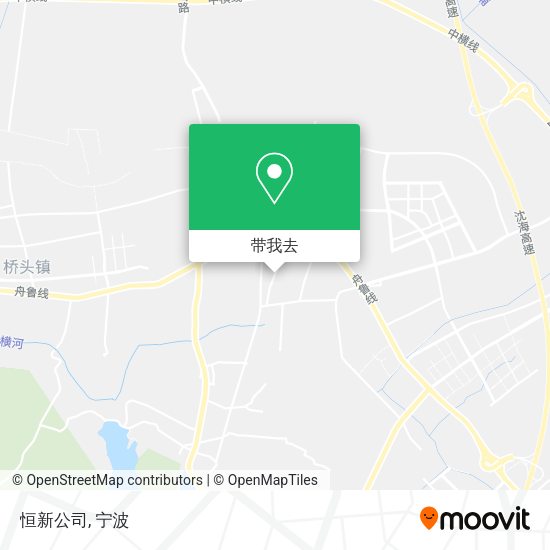 恒新公司地图