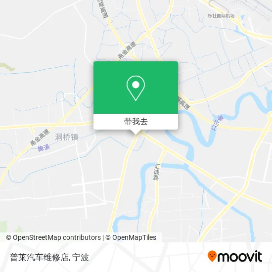普莱汽车维修店地图