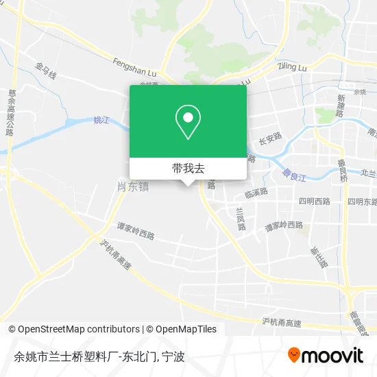 余姚市兰士桥塑料厂-东北门地图