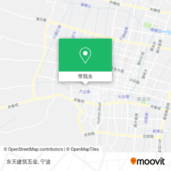东天建筑五金地图