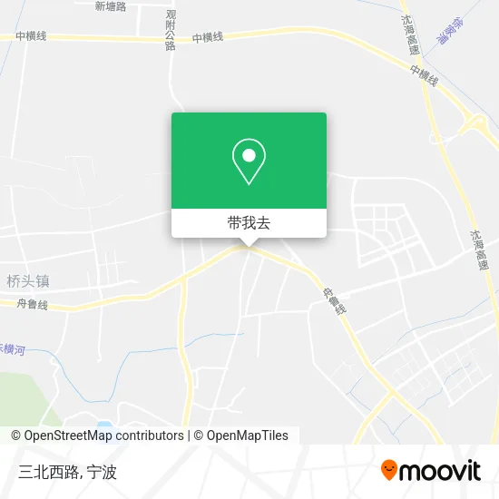 三北西路地图