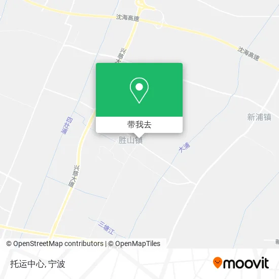 托运中心地图