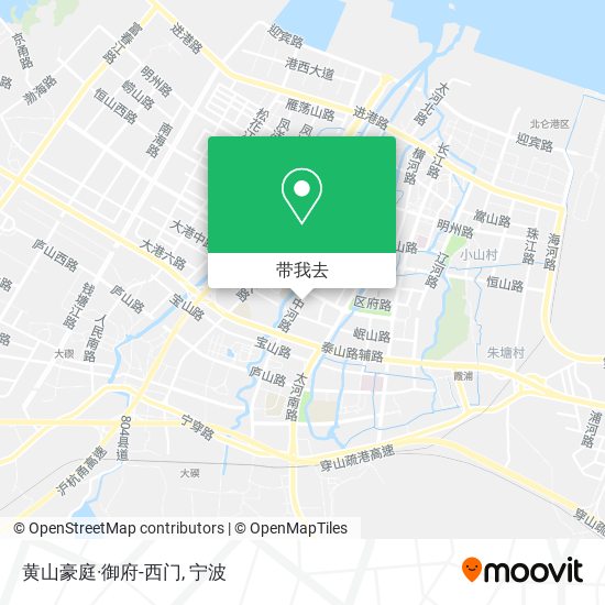 黄山豪庭·御府-西门地图