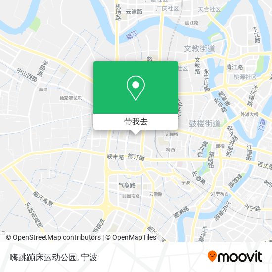 嗨跳蹦床运动公园地图