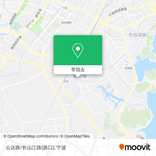 云达路/长山江路(路口)地图