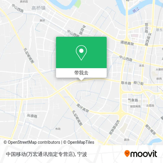 中国移动(万宏通讯指定专营店)地图