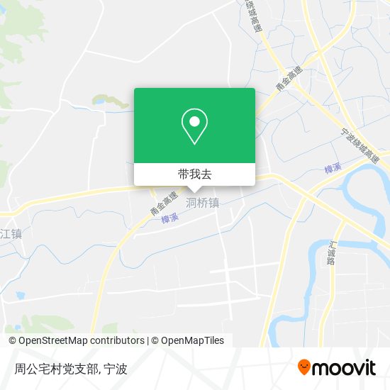 周公宅村党支部地图