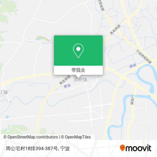 周公宅村18排394-387号地图