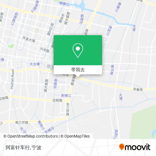 阿富针车行地图