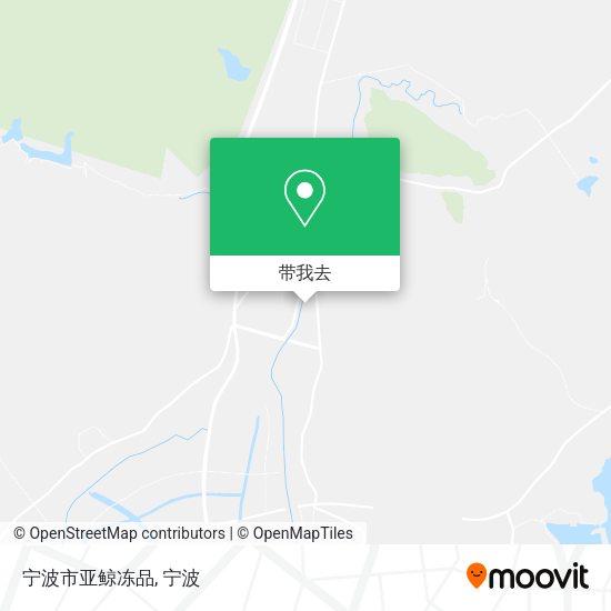 宁波市亚鲸冻品地图