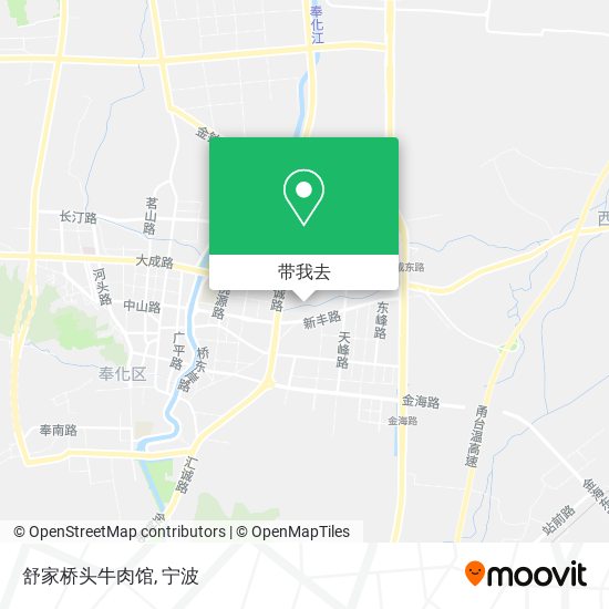 舒家桥头牛肉馆地图