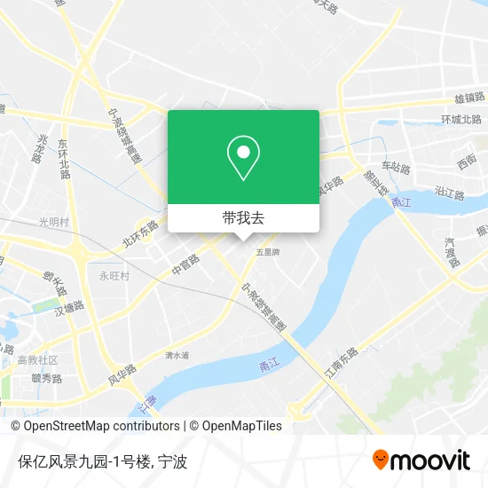 保亿风景九园-1号楼地图