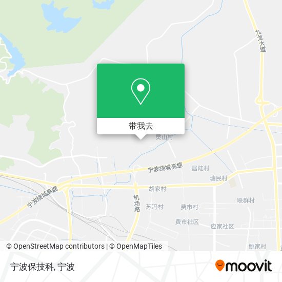 宁波保技科地图