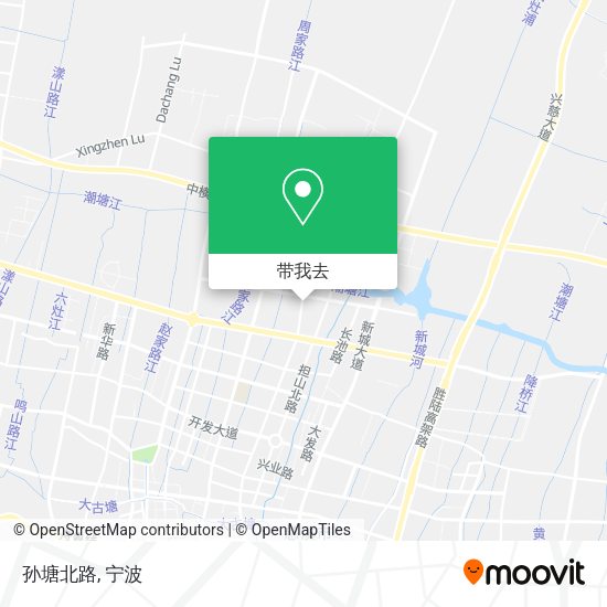 孙塘北路地图