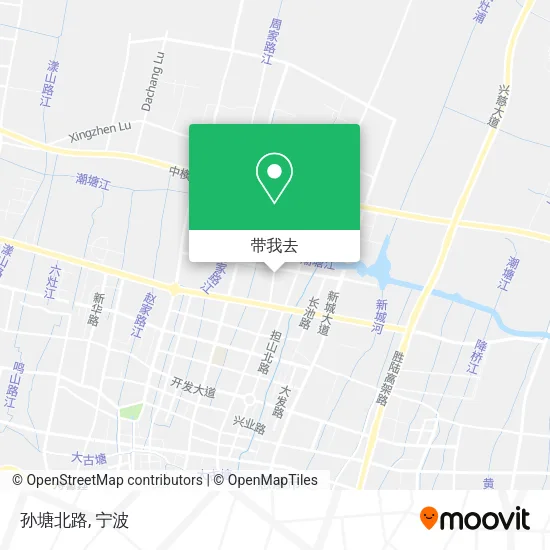 孙塘北路地图