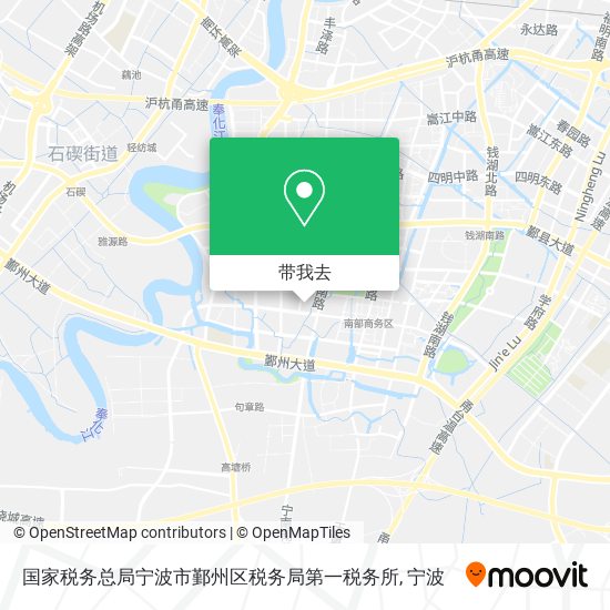 国家税务总局宁波市鄞州区税务局第一税务所地图