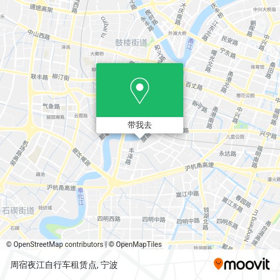 周宿夜江自行车租赁点地图