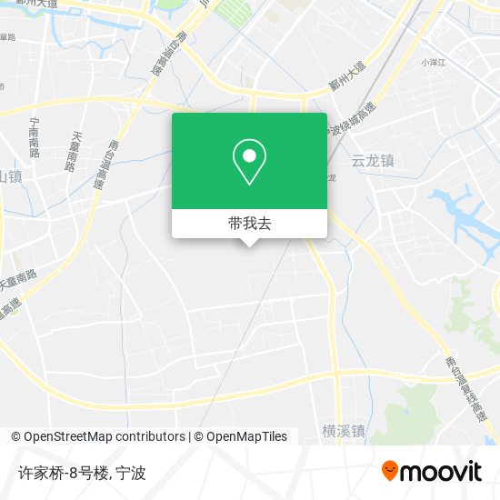许家桥-8号楼地图