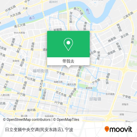 日立变频中央空调(民安东路店)地图