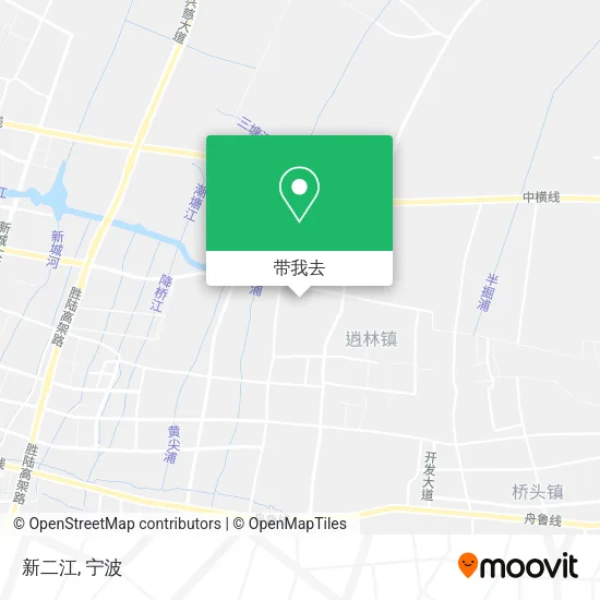 新二江地图
