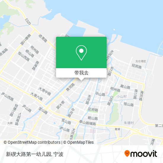 新碶大路第一幼儿园地图