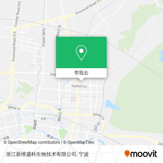 浙江新维盛科生物技术有限公司地图